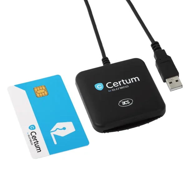 Czytnik kart elektronicznych Certum ACR39U-U1 USB - obrazek 4