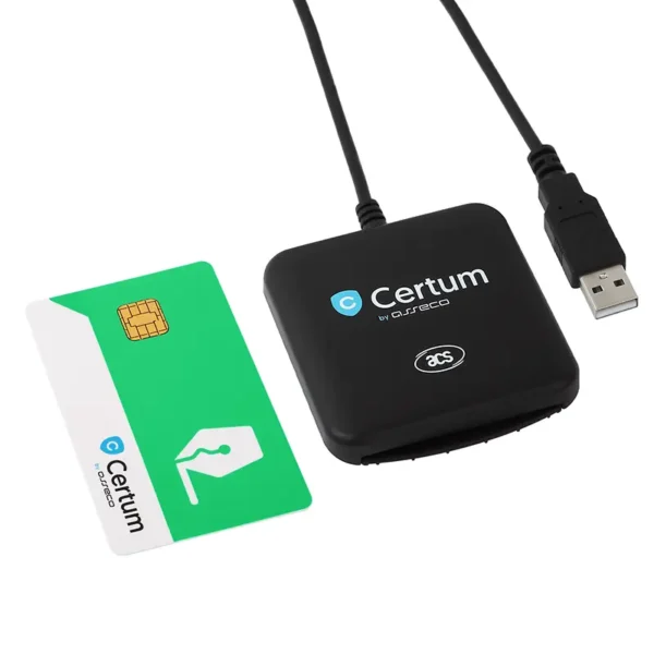 Czytnik kart elektronicznych Certum ACR39U-U1 USB - obrazek 5