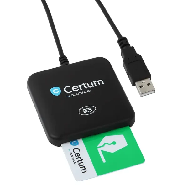 Czytnik kart elektronicznych Certum ACR39U-U1 USB - obrazek 3