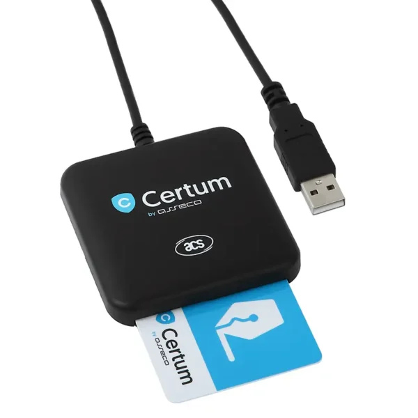 Czytnik kart elektronicznych Certum ACR39U-U1 USB - obrazek 2